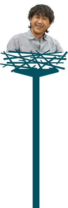 当時豊岡市役所大交流課 課長 現コウノトリ共生課課長 宮垣 均